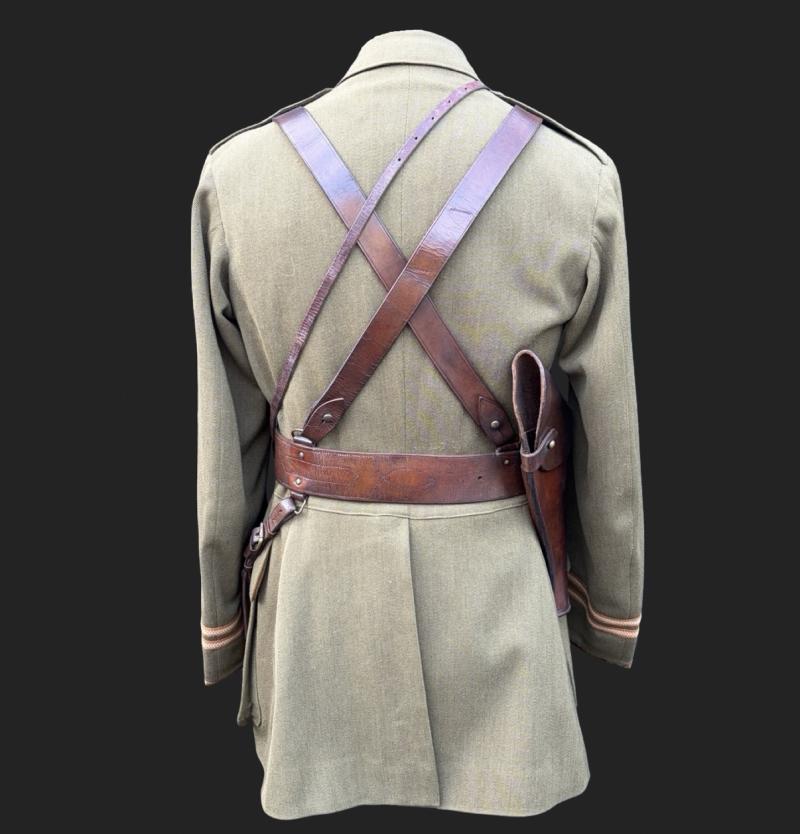 WW1 Acting Captain Arthur Taylor Royal Fusiliers Service Dress Uniform With Dated Equipment