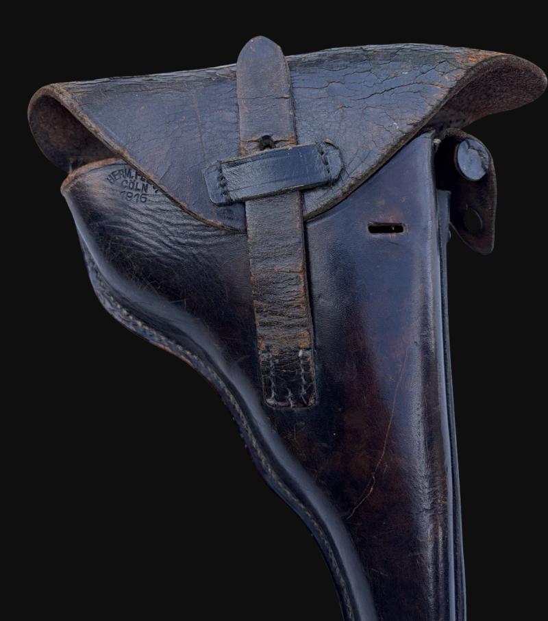 WW1 Artillery Luger Holster & Wooden Carbine Stock