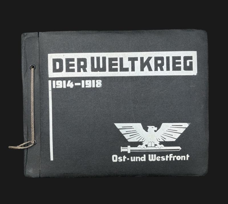 Der Weltkrieg 1914-1918 Ost Und Westfront Pictorial Photo Album