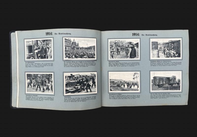Der Weltkrieg 1914-1918 Ost Und Westfront Pictorial Photo Album