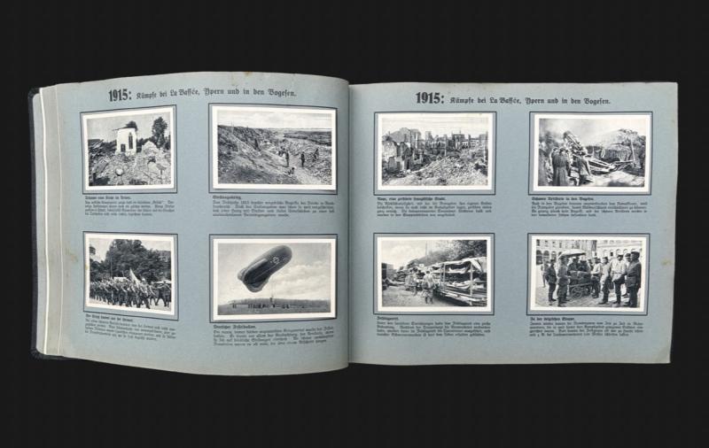 Der Weltkrieg 1914-1918 Ost Und Westfront Pictorial Photo Album
