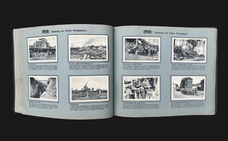 Der Weltkrieg 1914-1918 Ost Und Westfront Pictorial Photo Album