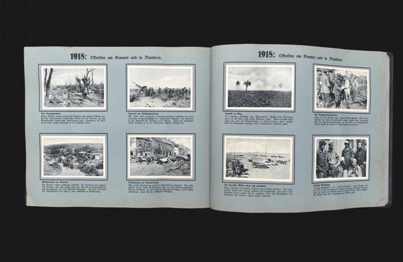 Der Weltkrieg 1914-1918 Ost Und Westfront Pictorial Photo Album