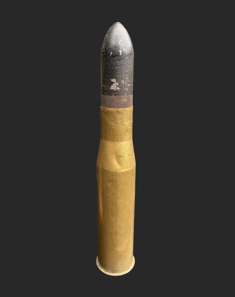 WW2 US Army 37mm Armoured Vehicle Training Projectile Dated 1942
