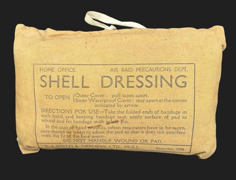 Air Raid Precautions Department Shell Dressing December 1938