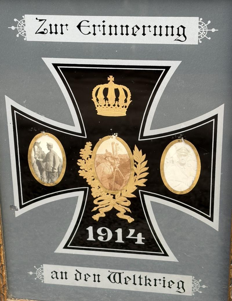 “Zur Erinnerung an den Weltkrieg” - In Remembrance Of The War 1914
