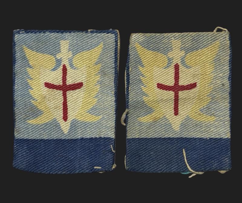 Malaya Conflict Period British Army ALFSEA Allied Land Forces South East Asia Formation Patches