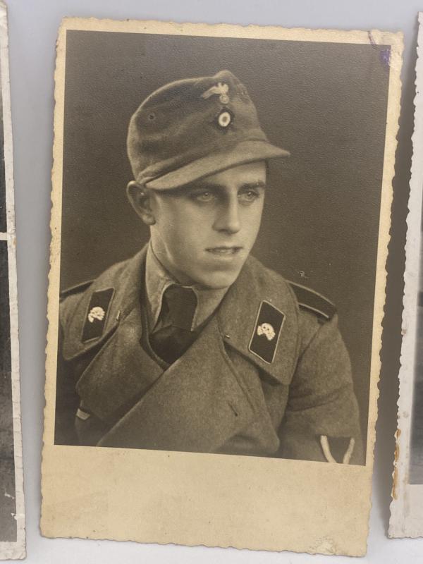 German Mobilised Artillery (StuG) Crewman Photographs