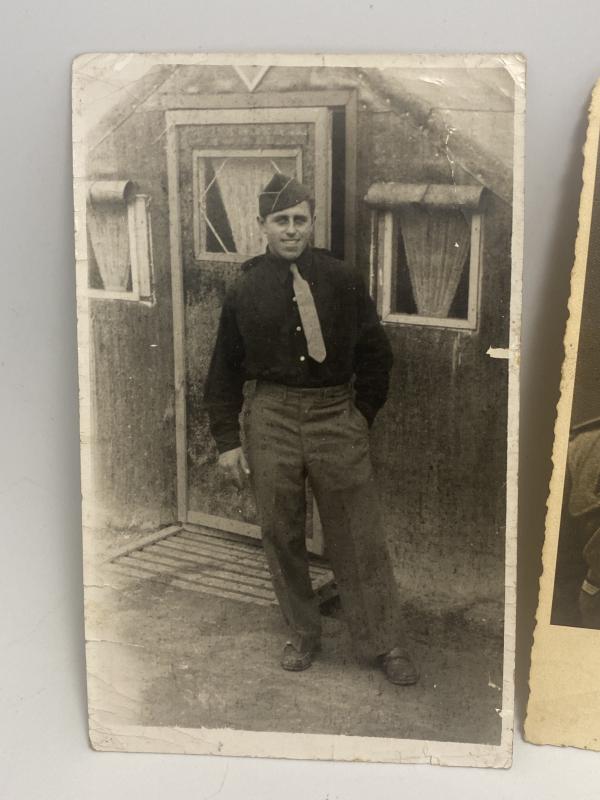 German Mobilised Artillery (StuG) Crewman Photographs