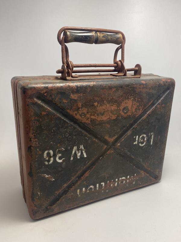 LGr. W36 German 5cm Mortar Munitions Tin