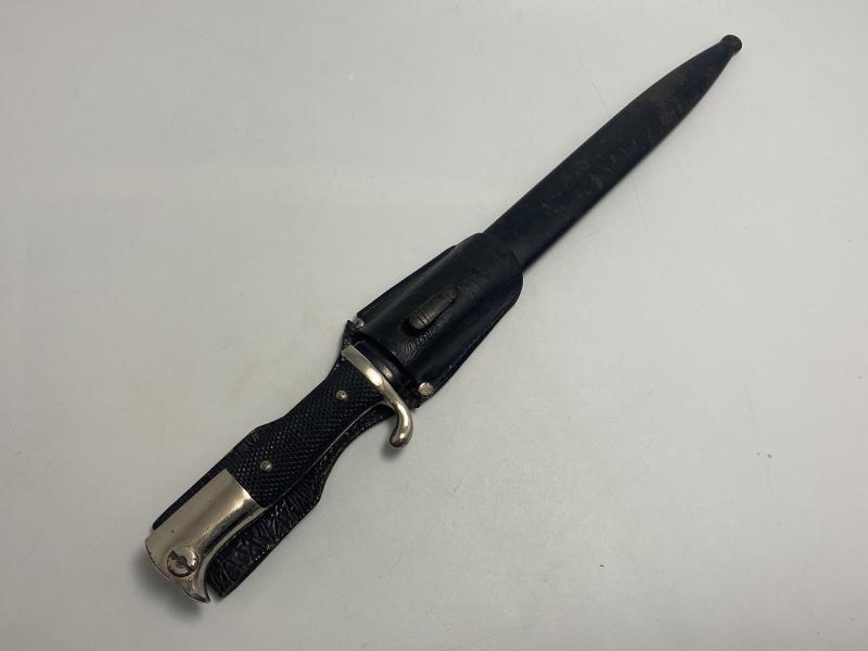 German Army Parade Bayonet Marked SMF with Frog