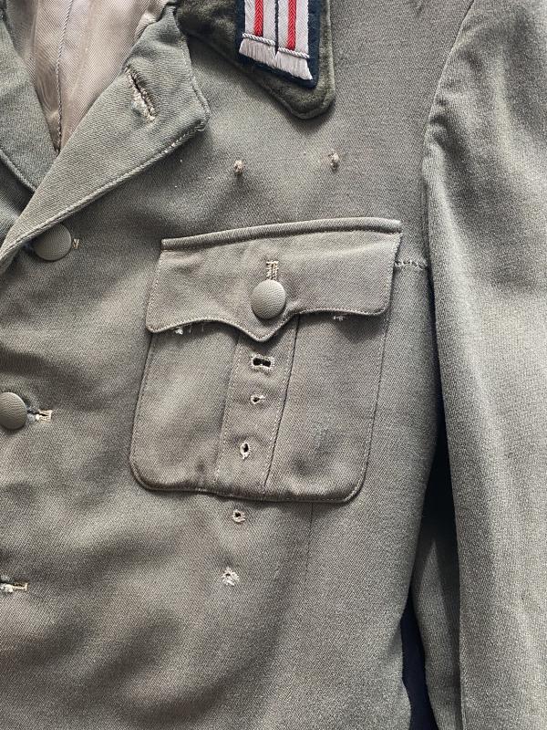 German Artillery Officer Open Collar Tunic