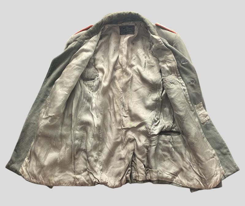 German Artillery Officer Open Collar Tunic