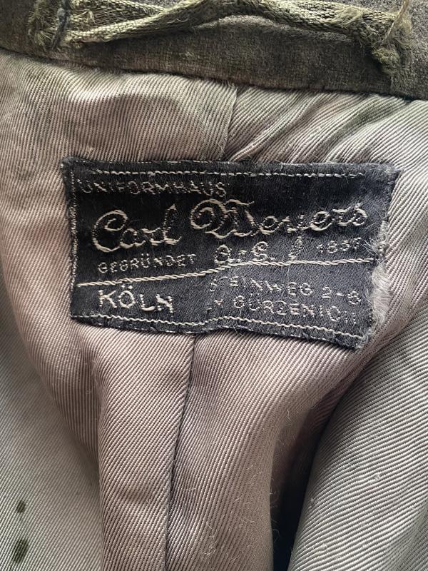 German Artillery Officer Open Collar Tunic