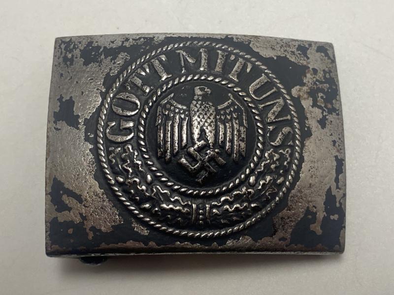 German Army Heer Belt Buckle Christian Dicke 1943