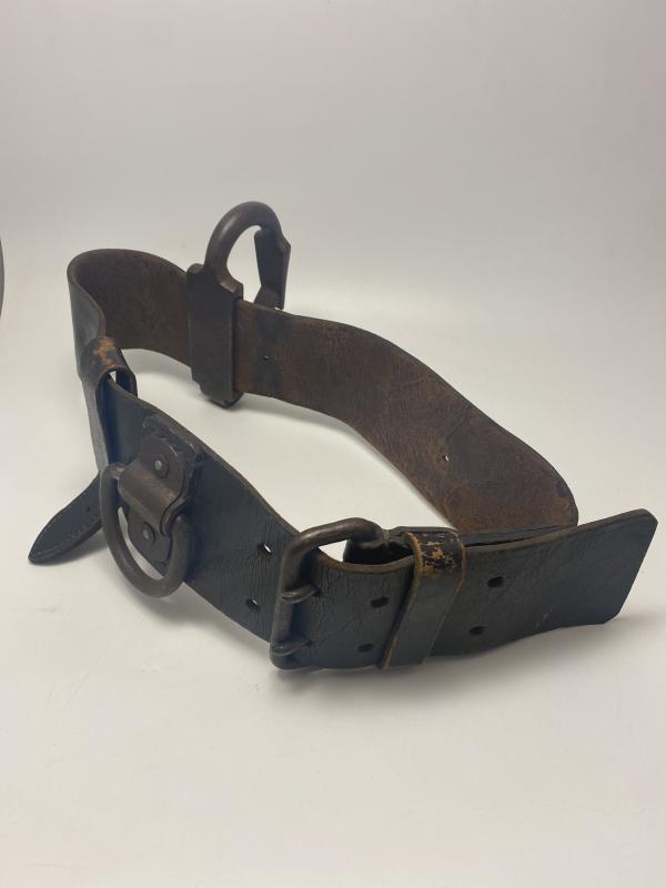German Feurwehr Fireman’s Leather Belt