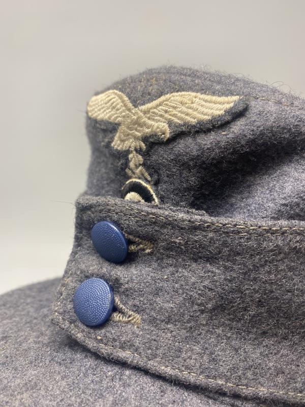 Wool Luftwaffe M43 Field Cap RBN Numbered 58cm