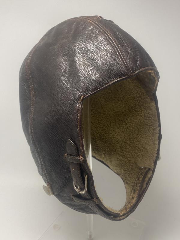 Luftwaffe FK33 Leather Winter Flight Helmet