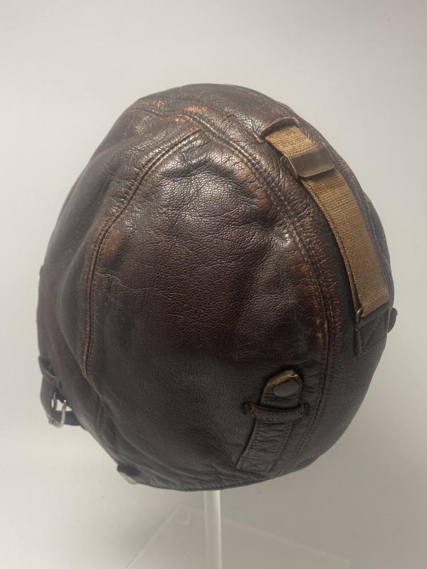 Luftwaffe FK33 Leather Winter Flight Helmet