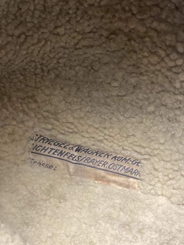 Luftwaffe FK33 Leather Winter Flight Helmet