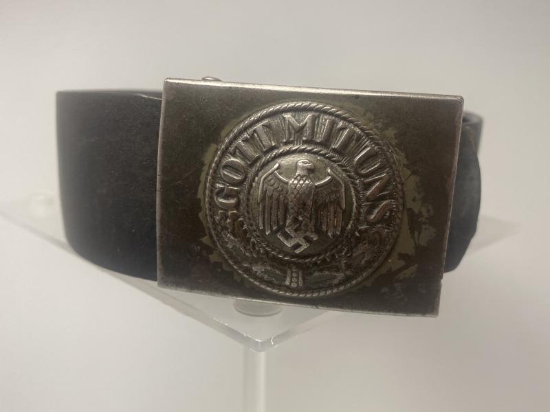 German Army Belt & Buckle Matthias Salcher und Sohne 1940