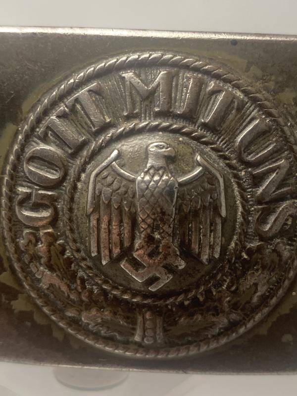 German Army Belt & Buckle Matthias Salcher und Sohne 1940