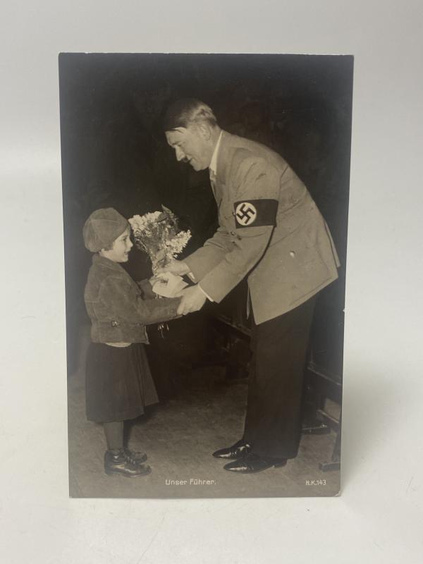 Unser Führer Hitler Postcard Photograph