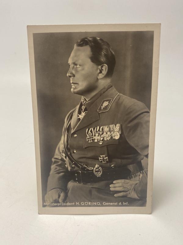 Ministerpräsident Hermann Göring Postcard Photograph