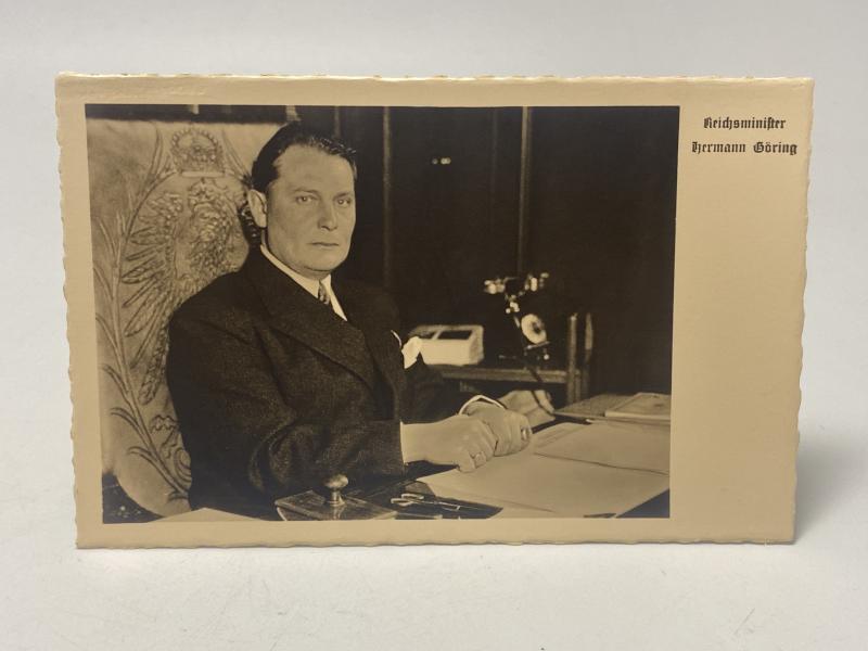 Reichsminister Hermann Göring Postcard Photograph