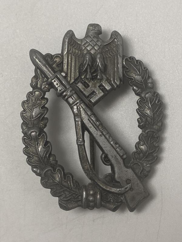 German Infantry Assault Badge In Silver Schuco