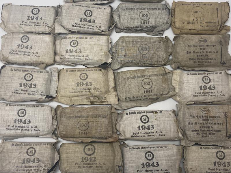 Small German Field Dressing Bandage 1940-1943 Dated