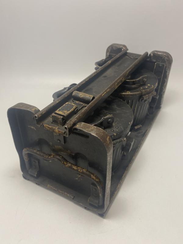 German Machine Gun Gurttrommel With Basket Drums