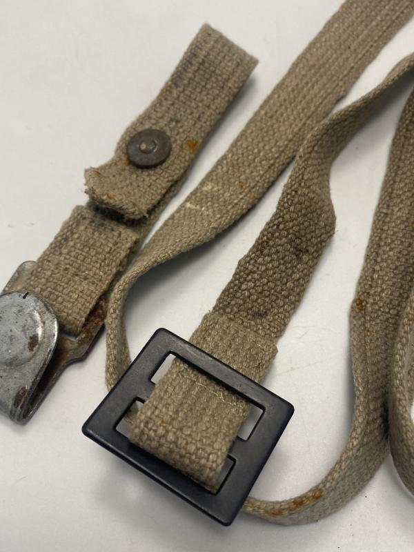 German Gasmask Webbing Strap & Belt Hook