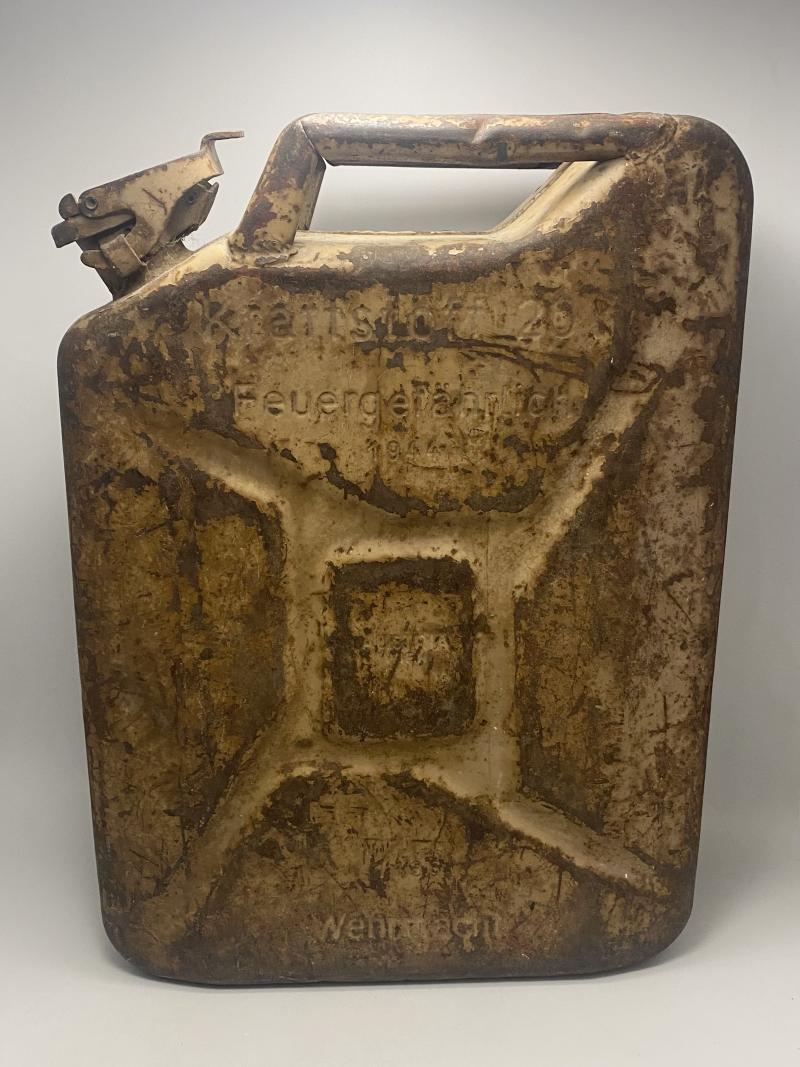 German 20L Fuel Can Wehrmacht Kraftstoff 20 1944 Dated