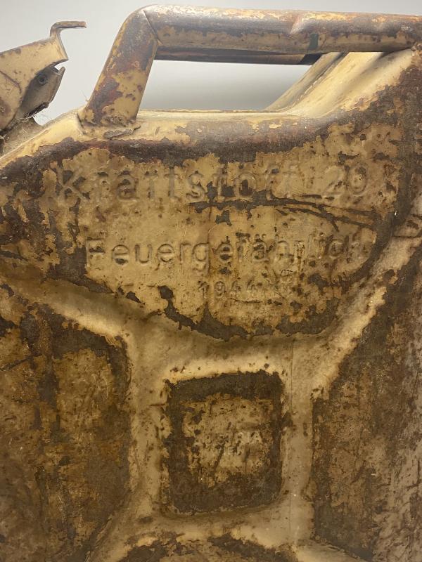 German 20L Fuel Can Wehrmacht Kraftstoff 20 1944 Dated