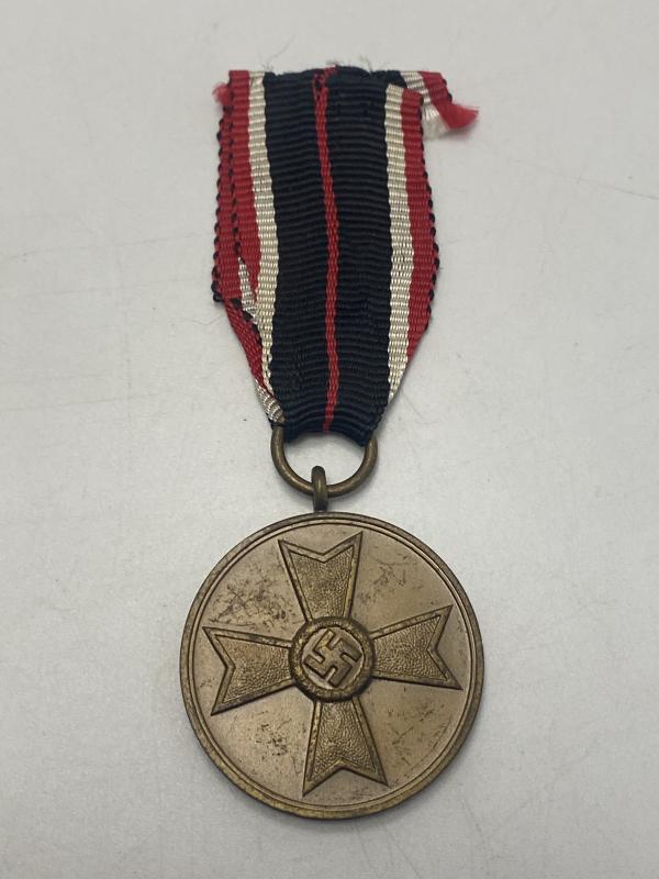 WW2 German Merit Medal (Incl Repro Ribbon)