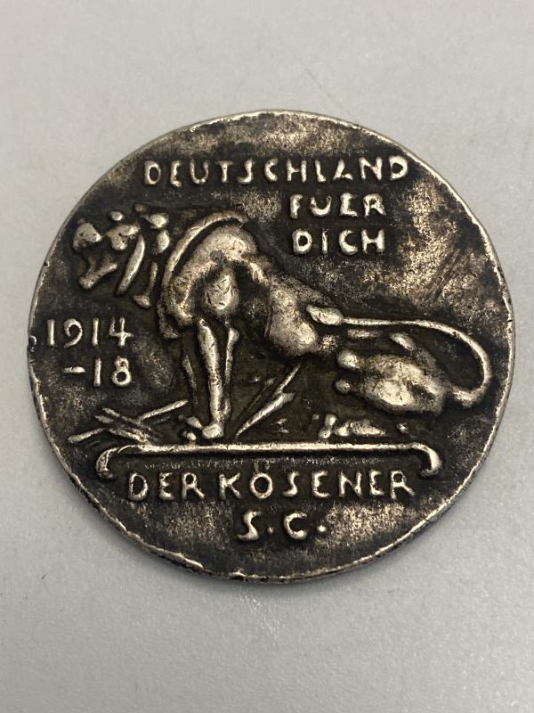 800 Silver German War Commemorative Coin