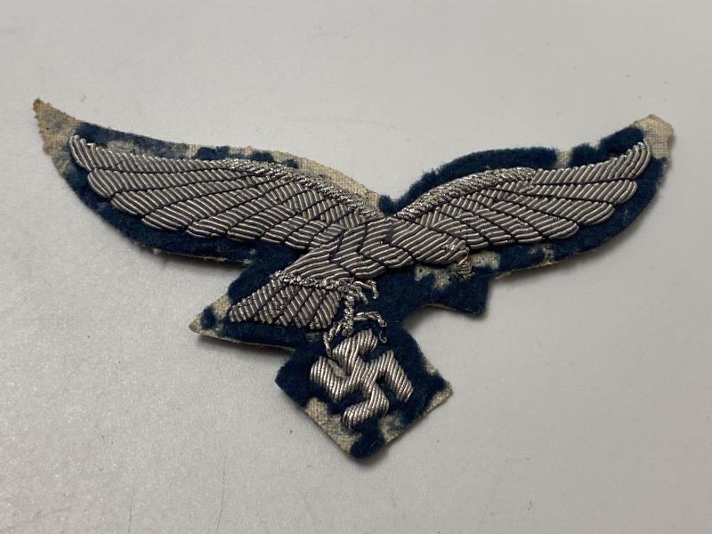 Luftwaffe Officers Wire Bullion Breast Eagle