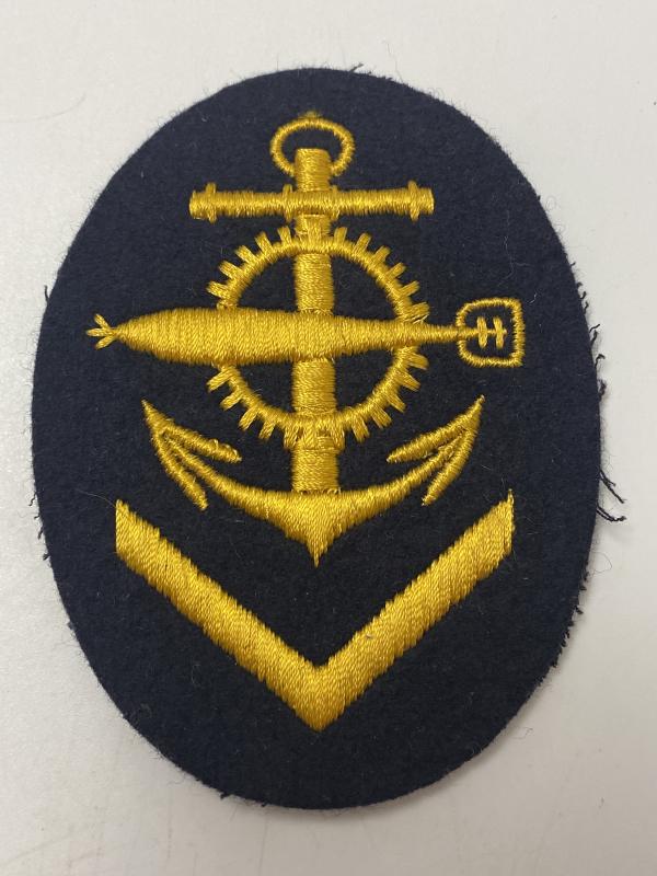 Kriegsmarine Senior Torpedo Mechanics Proficiency Sleeve Patch