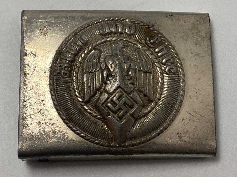 HJ Belt Buckle Marked KH M 4/49 RZM Adolf Baumeister