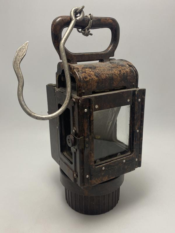 German Army Bakerlite Lamp With Hook