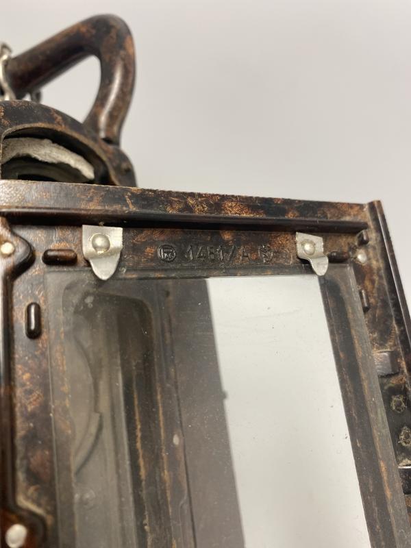 German Army Bakerlite Lamp With Hook