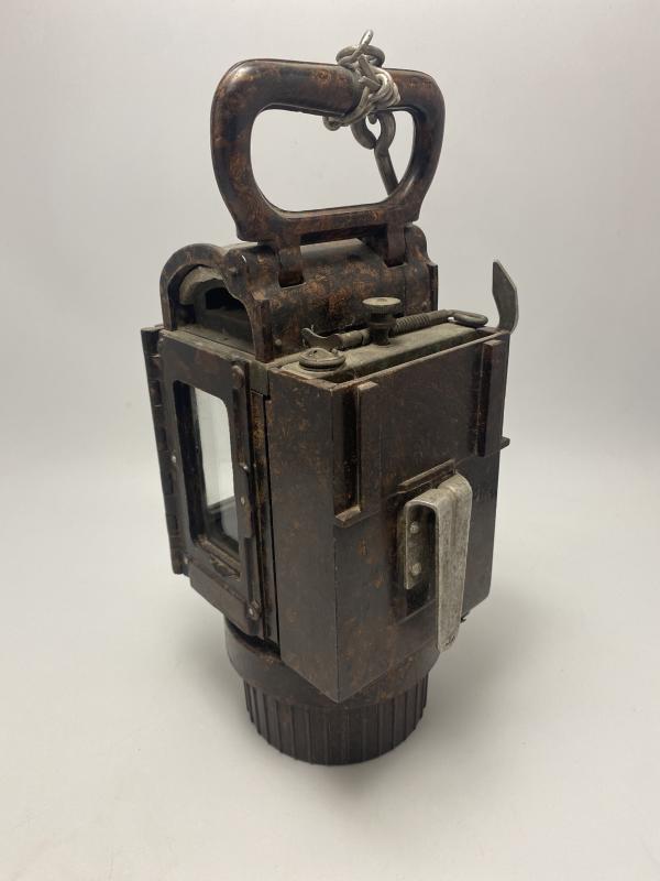 German Army Bakerlite Lamp With Hook