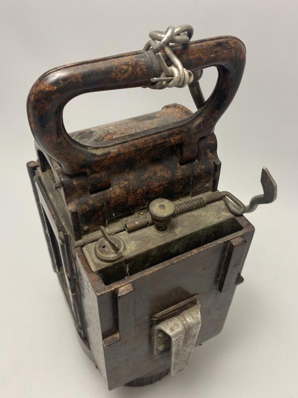 German Army Bakerlite Lamp With Hook