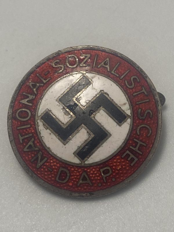 RZM Marked NSDAP Party Badge