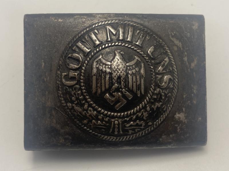 German Army Heer Belt Buckle Unmarked