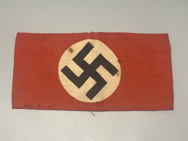 Third Reich Printed NSDAP Party Armband