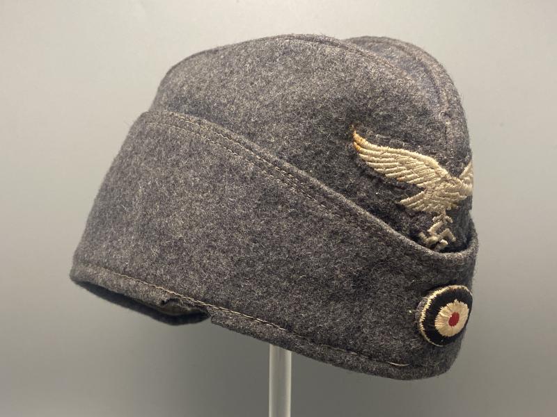 Luftwaffe Enlisted Mans Side Cap Size 57 1942 Dated