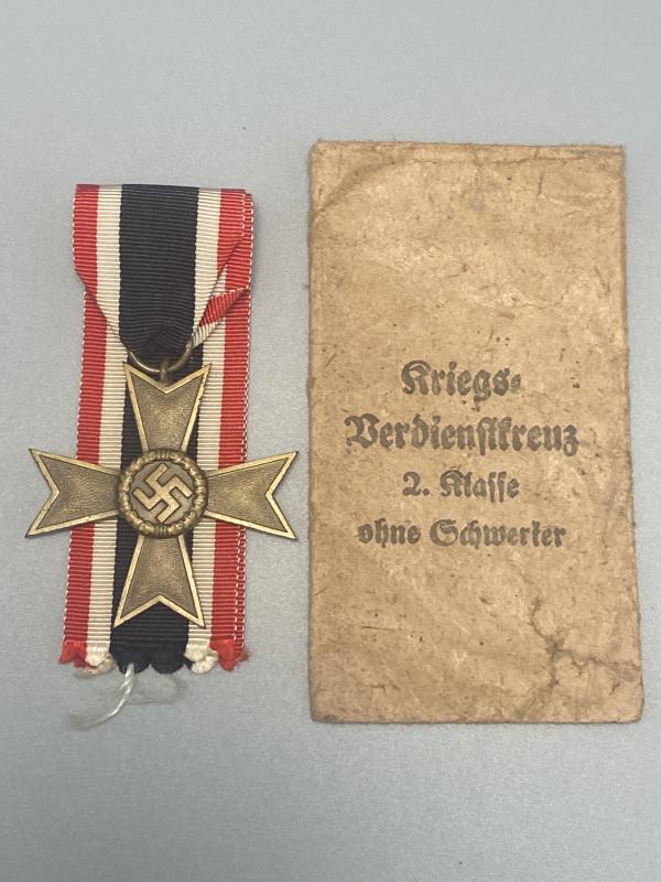 War Merit Cross Second Class With Packet Maker 52 Gottlieb & Wagner