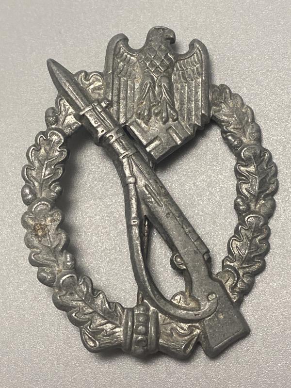 Silver Infantry Assault Badge GWL Marked